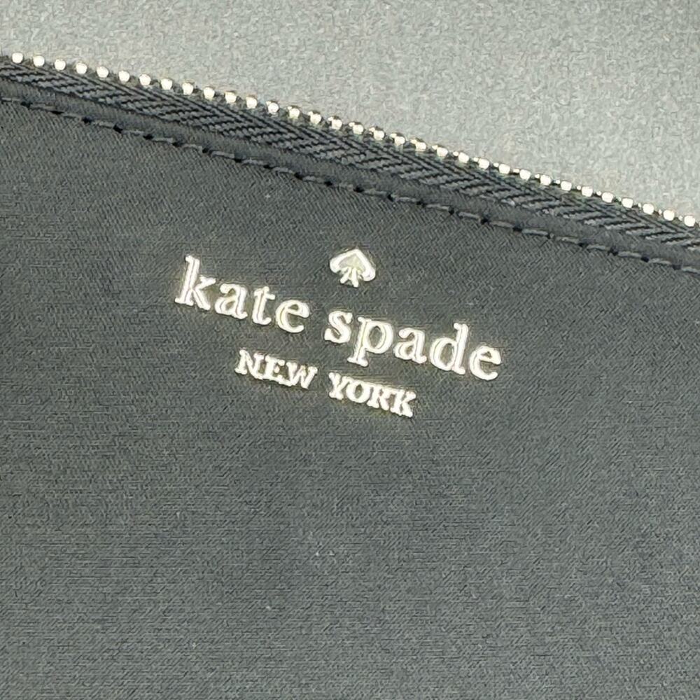 Kate Spade Black Nylon Zip-Around Wallet - Picture 2 of 9